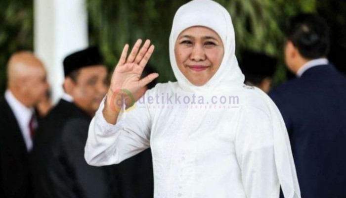 Gubernur Jawa Timur, Khofifah Indar Parawansa.