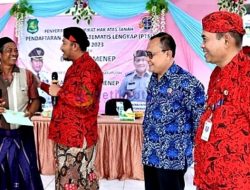 Bupati Sumenep Minta Semua Pihak Dukung Program PTSL, Fauzi: BPHTB Gratis