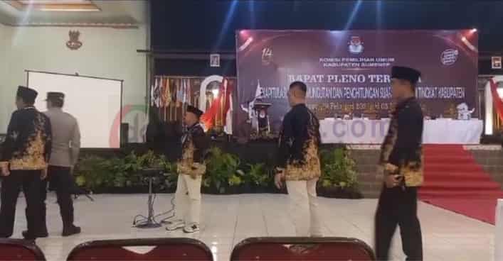 Rapat Pleno Terbuka Rekapitulasi Hasil Pemilu