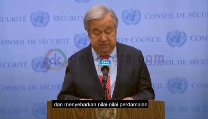 Sekjen PBB Antonio Guterres