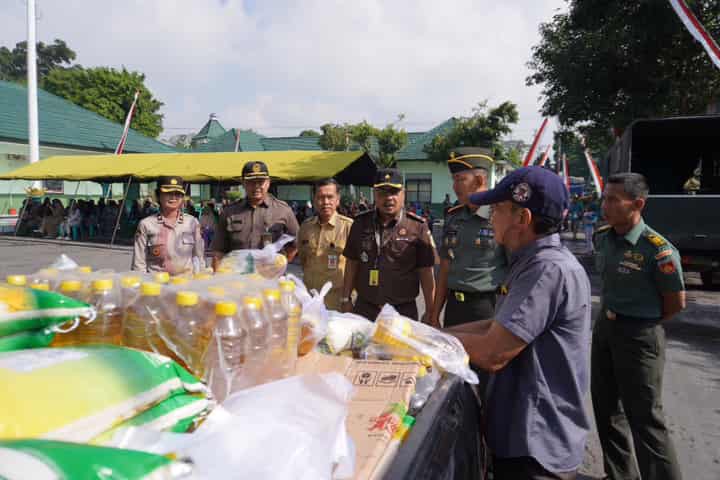 Pasar Murah yang di Adakan Kodim Boyolali