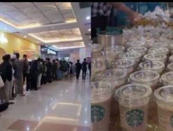 Dikasih Takjil Gratis dari Starbucks, Antrian Panjang Jadi Sorotan, “Gak Jadi Boikot?”
