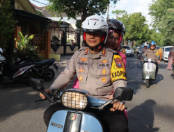 H-2 Lebaran Kapolres Sumenep Berkeliling Meninjau Pos Operasi Ketupat Semeru 2024