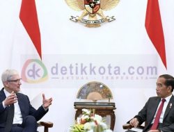 Presiden Jokowi Bertemu dengan CEO Apple, Dorong Bangun Pabrik di Indonesia