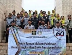 Rutan Kelas IIB Sumenep Ziarah ke Makam Pahlawan