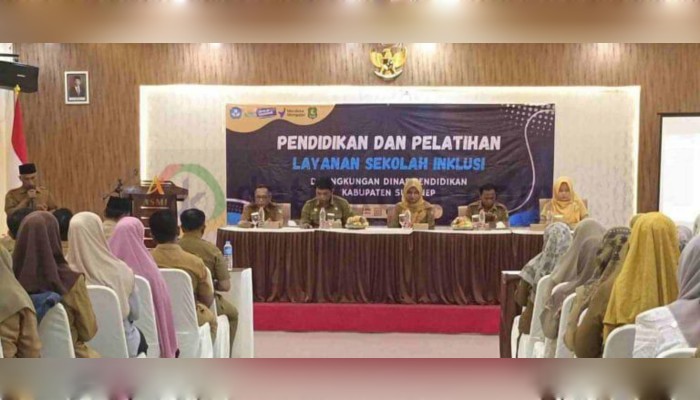 Diklat Pendidikan dan Pelatihan Layanan Sekolah Inklusi.