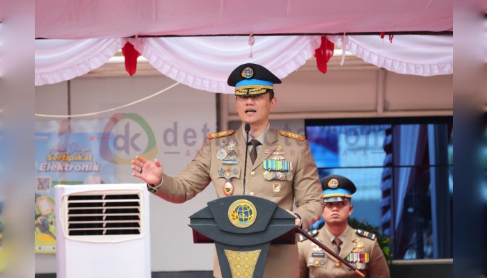 Menteri AHY saat Peringatan HANTARU 2024