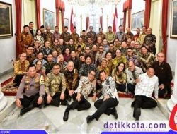 Presiden Jokowi Pamit dengan Kabinet Indonesia Maju