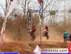 Grastrack Motocross Dandim Championship 2024 Berlangsung Meriah