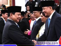 Presiden Prabowo Subianto Melantik Sejumlah Pejabat Setingkat Menteri