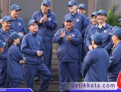 Presiden Prabowo Bertolak ke Jakarta Usai Retreat bersama Kabinet Merah Putih