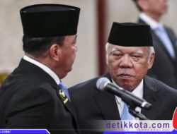 Presiden Prabowo Subianto Lantik Kepala Otorita IKN Basuki Hadimuljono