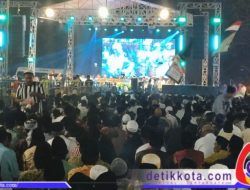 Gabungan Relawan FAHAM Gelar Sholawatan di Gapura Bertajuk Pilkada Damai dan Santun