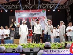FAHAM Bersholawat Bertajuk Pilkada Damai dan Santun Dihadiri Ribuan Warga