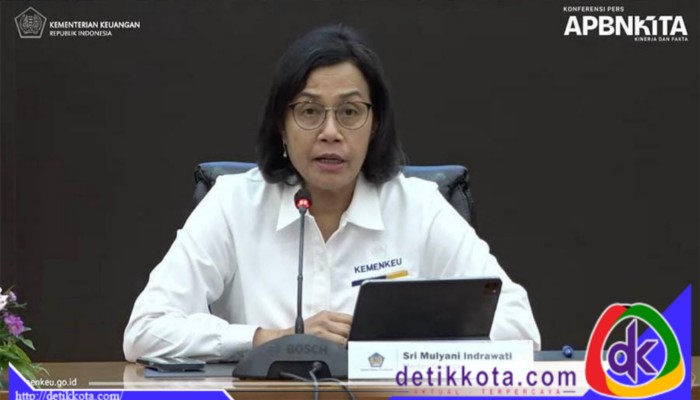 Tangkapan Layar Youtube Kementerian Keuangan Saat Konferensi Pers