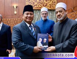 Presiden Prabowo Temui Grand Syekh Al-Azhar, Pererat Hubungan Keagamaan dan Kerja Sama Pendidikan
