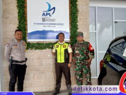 Upaya Tingkatkan Kenyamanan Lingkungan Kerja, Babinsa Kratonan Sambangi Security