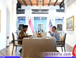Presiden Prabowo Bertemu PM Anwar Ibrahim di Rumah Tangsi Malaysia
