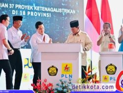 Presiden Prabowo Resmikan 37 Proyek Strategis Ketenagalistrikan