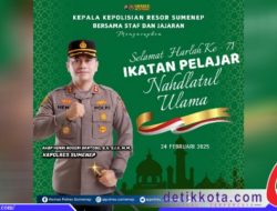 Kapolres Sumenep Ucapkan Selamat Harlah ke-71 IPNU: Sinergi Pemuda dan Kepolisian untuk Bangsa