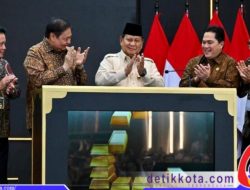 Presiden Prabowo Resmikan Layanan Bank Emas Pertama di Indonesia