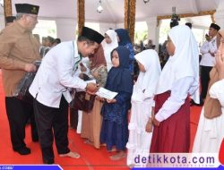Tepat pada Momentum Nuzulul Qur’an, Baznas Jatim Bersama Baznas Sumenep Santuni 1000 Yatim