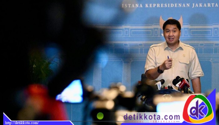 Menteri Perumahan dan Kawasan Permukiman (PKP) Maruarar Sirait menyampaikan keterangannya di Istana Kepresidenan Jakarta.