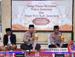 Pererat Sinergitas, Kapolres Sumenep Gelar Buka Puasa Bersama Insan Pers