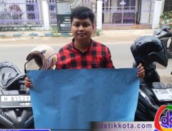 Polres Sumenep Didemo, Tuntut Penegakan UU No 22 Tahun 2009 tentang Pengrusakan Jalan
