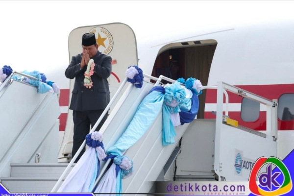 Presiden Republik Indonesia, Prabowo Subianto, bertolak kembali menuju Tanah Air, pada Senin (19/05/2025) kemarin.