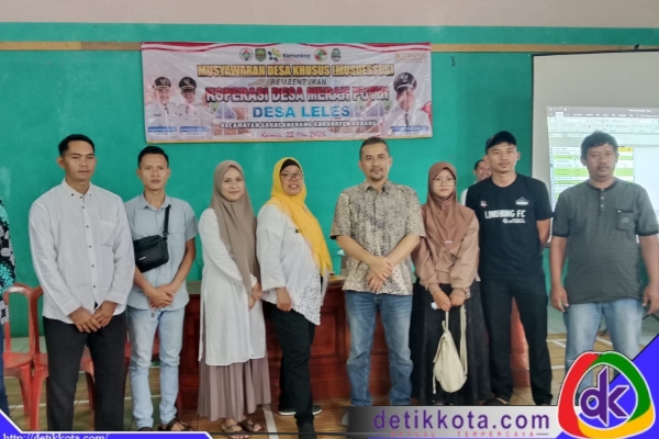 Pemerintah Desa Leles, Kecamatan Sagalaherang, Kabupaten Subang, Jawa Barat melaksanakan kegiatan acara Musyawarah Desa Khusus (MUSDESUS) dalam rangka pembentukan Koperasi Desa Merah Putih sesuai instruksi dari Presiden RI Prabowo Subianto.
