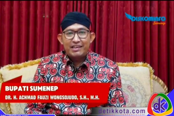 Bupati Sumenep Achmad Fauzi Wongsojudo.