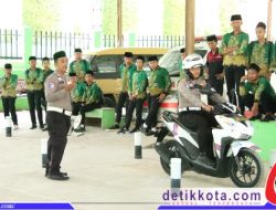 Satlantas Polres Sumenep Gelar Coaching Clinic Road Safety di Ponpes Nurul Islam
