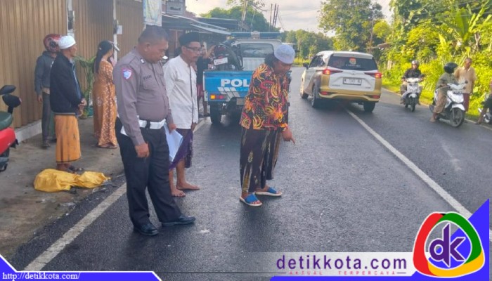 Lokasi tempat kejadian kecelakaan di Palengaan.