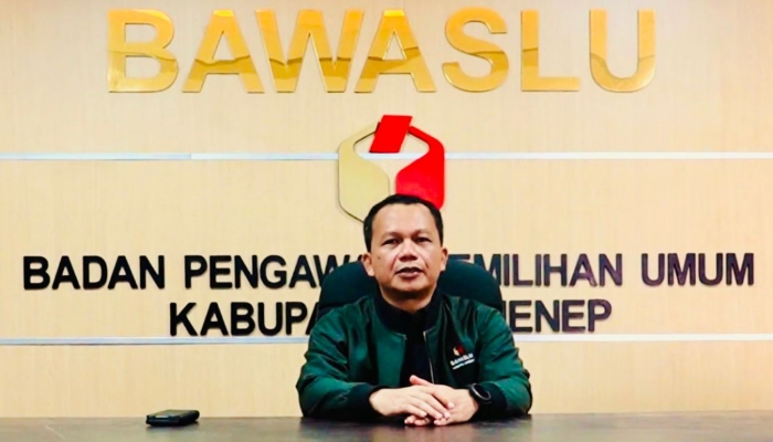 Ketua Badan Pengawas Pemilu (Bawaslu) Kabupaten Sumenep, Ahmad Zubaidi, menyampaikan ucapan selamat Hari Bhayangkara ke-79 tahun 2025.