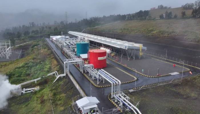 Pembangkit Listrik Tenaga Panas Bumi (PLTP) Blawan Ijen, Kabupaten Bondowoso yang diresmikan secara hybrid oleh Presiden Prabowo Subianto pada Kamis, 26 Juni 2025. (Foto: BPMI Setpres).