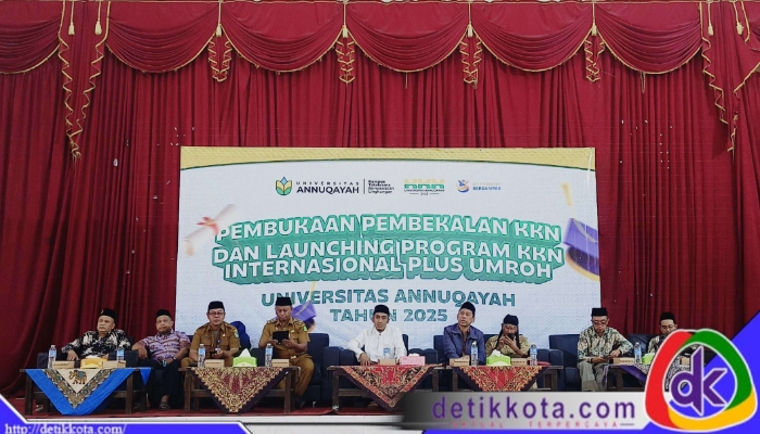 pembekalan KKN 2025, Universitas Annuqayah secara resmi meluncurkan Program KKN Internasional Plus Umroh