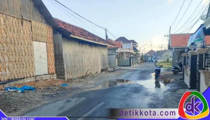 Lokasi luapan air PT. Garam di Desa Pinggirpapas, Kecamatan Kalianget, Sumenep.