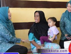TP-PKK Sumenep Salurkan Bantuan Olahan Ikan untuk Tekan Angka Stunting di Kalianget