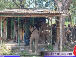 Satpol PP Bangkalan Tertibkan Lapak Liar di Akses Suramadu, Cegah Kerawanan Sosial
