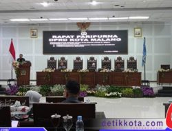 Wali Kota Malang Sampaikan Penjelasan Dua Ranperda dalam Rapat Paripurna DPRD