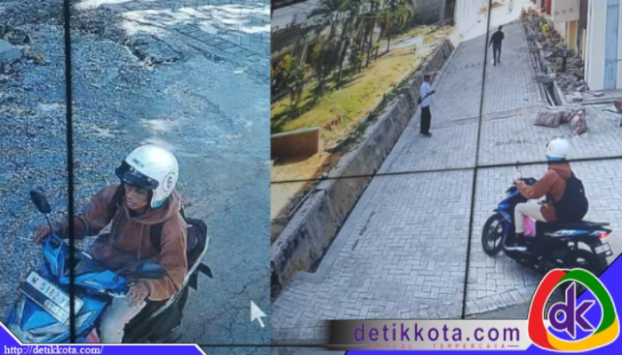 Aksi Pelaku Pencurian Terekam CCTV Kampus.