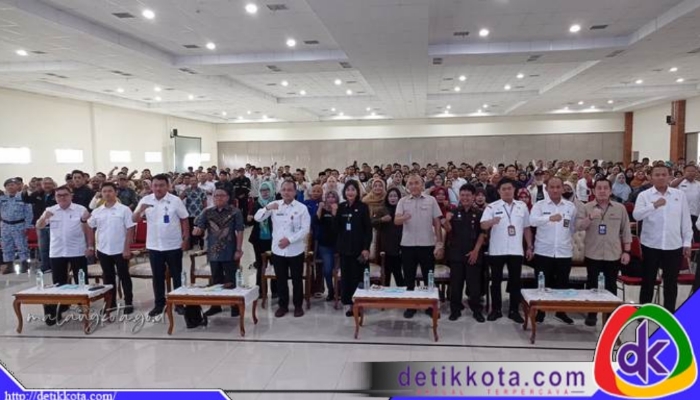Foto bersama usai pembukaan Sosialisasi P4GN-PN serta Antisipasi Premanisme – Radikalisme.