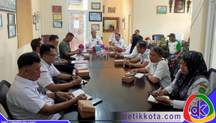 Suasana Rakor Lintas Sektor Madura Culture Festival 2025 di Aula Disbudporapar Kabupaten Sumenep, Rabu (23/07/2025).