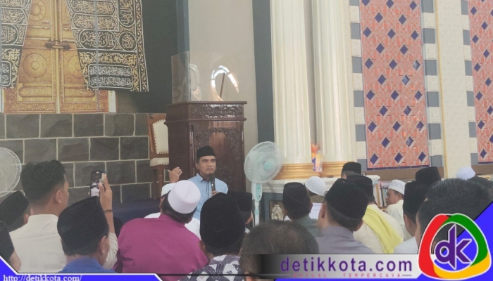 Bupati Bangkalan Lukman Hakim bersama Wabup Moh. Fauzan Ja’far saat kunjungan ke Tanjung Bumi, Jumat 25 Juli 2025.