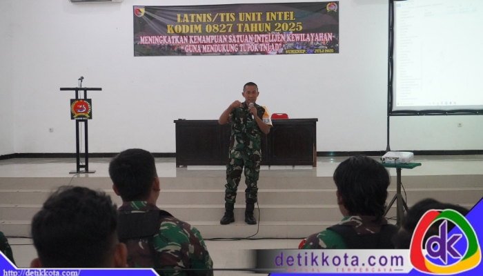 Komando Distrik Militer (Kodim) 0827/Sumenep melaksanakan latihan taktis satuan intelijen Tahun Anggaran (TA) 2025 di beberapa lokasi strategis, Rabu (30/7/2025).