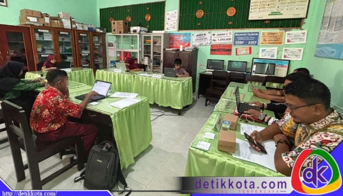 Ujicoba Olimpiade Sains Nasional Provinsi (OSN-P) tingkat Sekolah Dasar (SD) tahun 2025, Kamis (31/07/2025), di SDN Pandian 1, Kecamatan Kota Sumenep.