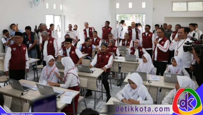 Pelaksanaan CKG di sekolah telah dimulai lebih awal di 72 sekolah rakyat berasrama/Foto: Kemenkes