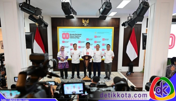 Wakil Menteri Sekretaris Negara (Wamensesneg) Juri Ardiantoro memberikan keterangannya di Istana Kepresidenan Jakarta, pada Jumat, 1 Agustus 2025. Foto: BPMI Setpres/Rusman