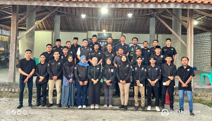 Foto bersama di acara Safari Humas SH Terate Madura Raya yang digelar di Padepokan SH Terate Cabang Pamekasan, Sabtu (9/8/2025).